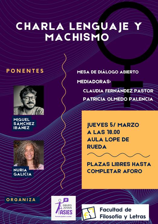 Charla lenguaje y machismo