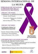 Actos en Fuensaldaña con motivo del 8 de marzo de 2019, Día Internacional de las Mujeres.